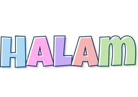 Halam pastel logo