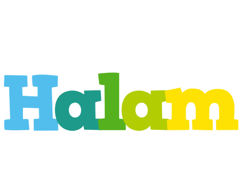 Halam rainbows logo