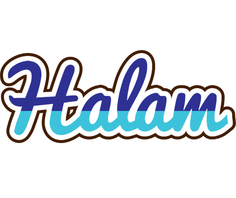 Halam raining logo