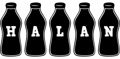 Halan bottle logo