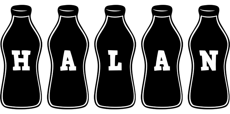 Halan bottle logo