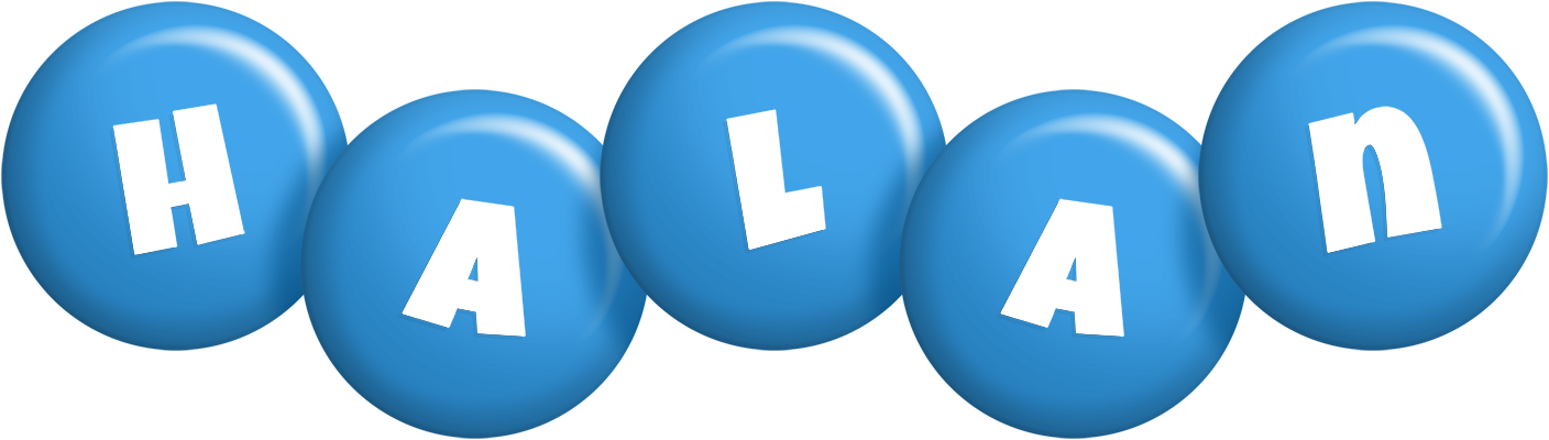 Halan candy-blue logo