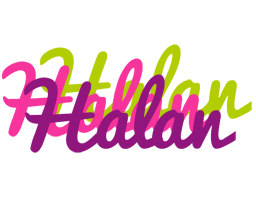 Halan flowers logo