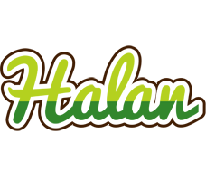 Halan golfing logo