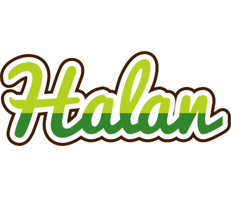 Halan golfing logo