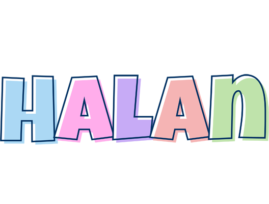 Halan pastel logo