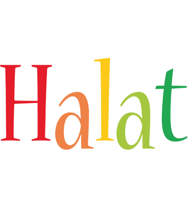 Halat birthday logo