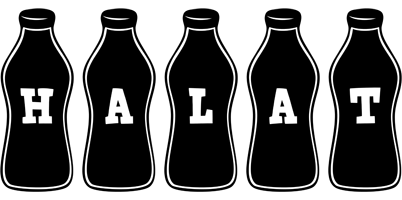 Halat bottle logo