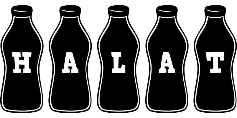Halat bottle logo