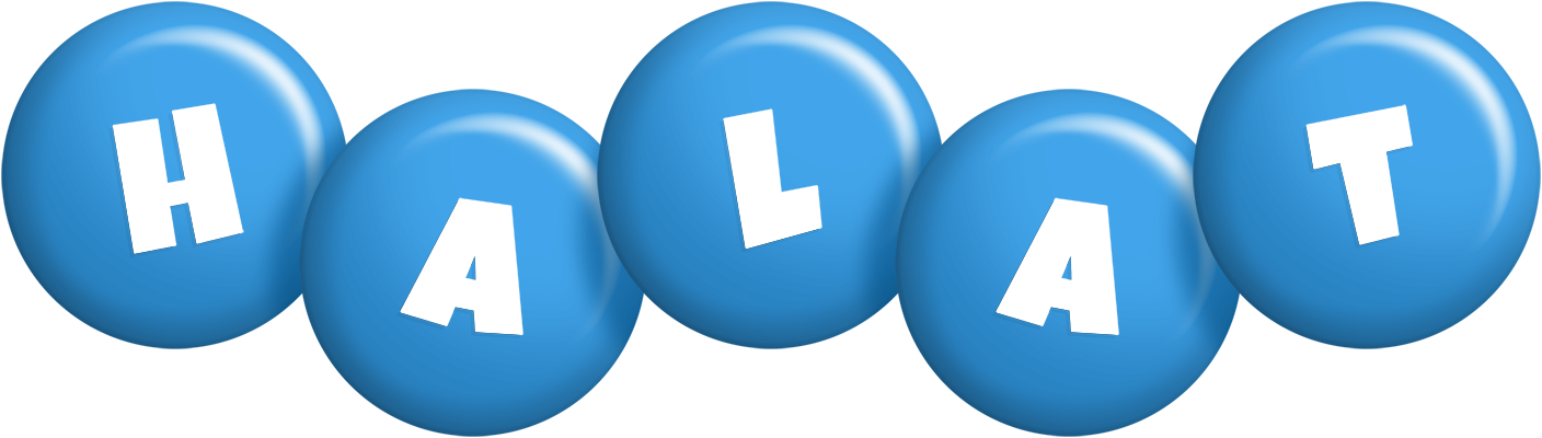 Halat candy-blue logo