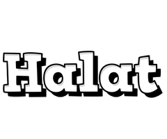 Halat snowing logo