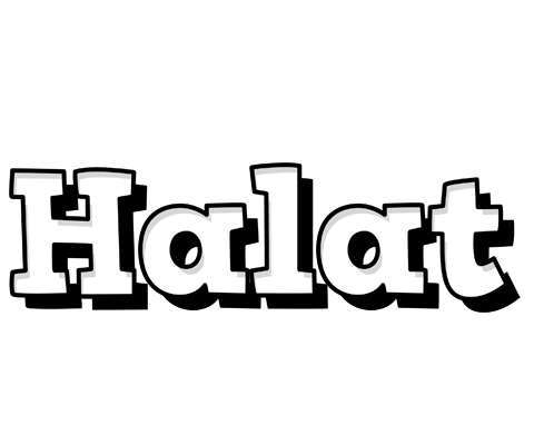 Halat snowing logo