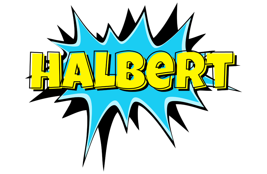 Halbert amazing logo