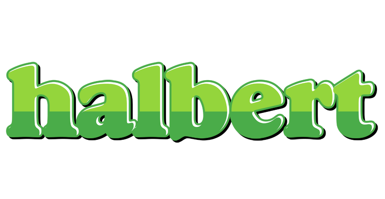 Halbert apple logo