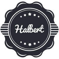 Halbert badge logo