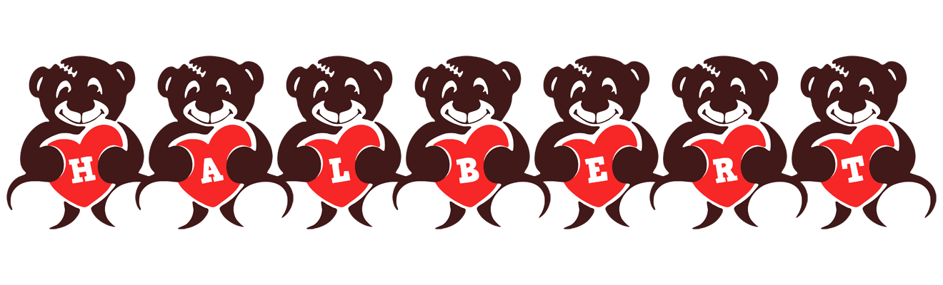 Halbert bear logo