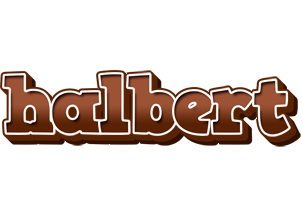 Halbert brownie logo