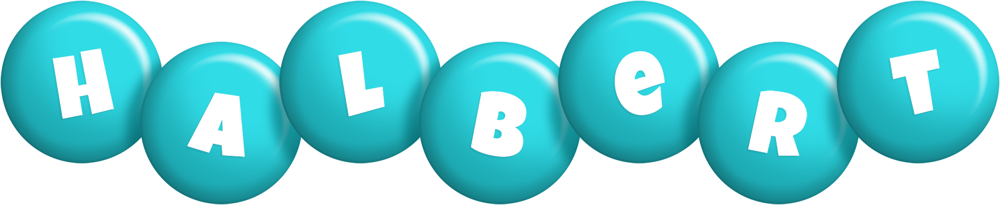 Halbert candy-azur logo