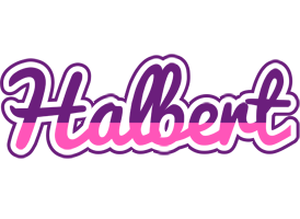 Halbert cheerful logo