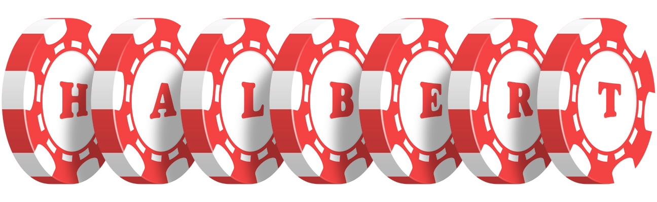 Halbert chip logo