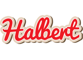 Halbert chocolate logo