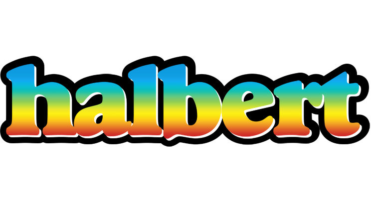 Halbert color logo