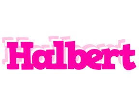 Halbert dancing logo