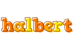 Halbert desert logo