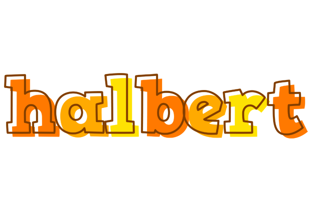 Halbert desert logo