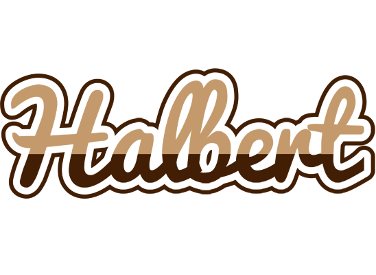 Halbert exclusive logo