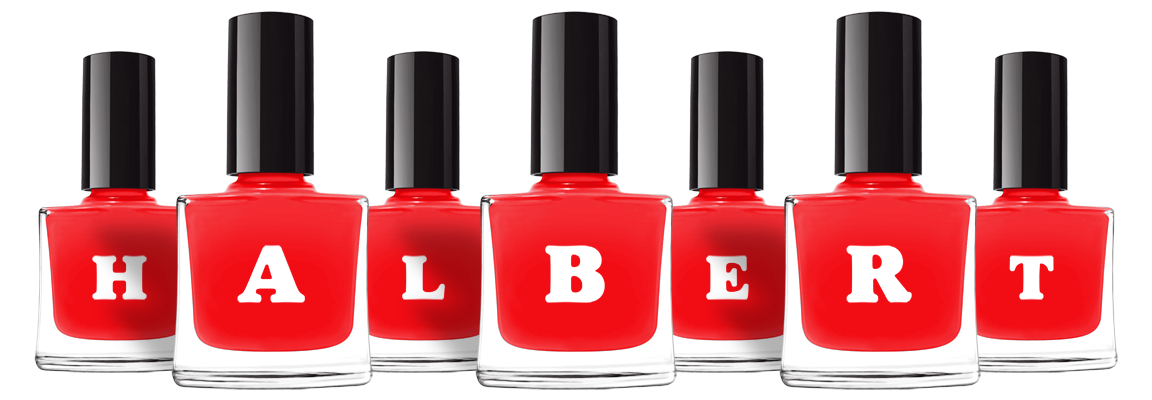 Halbert fashion logo
