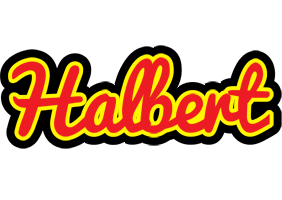 Halbert fireman logo