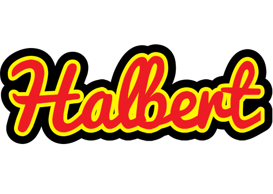 Halbert fireman logo