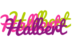 Halbert flowers logo