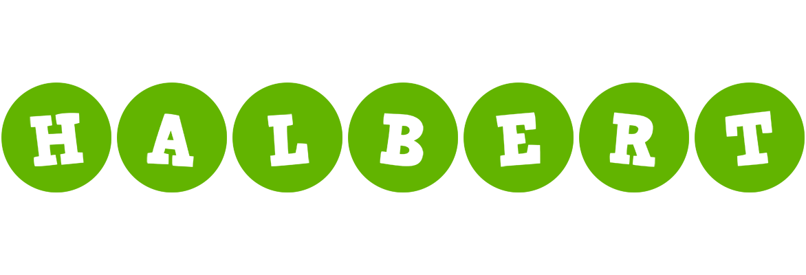 Halbert games logo