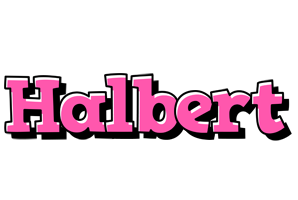 Halbert girlish logo