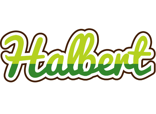 Halbert golfing logo