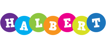 Halbert happy logo