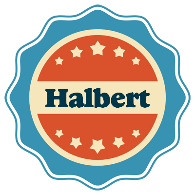 Halbert labels logo