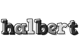 Halbert night logo