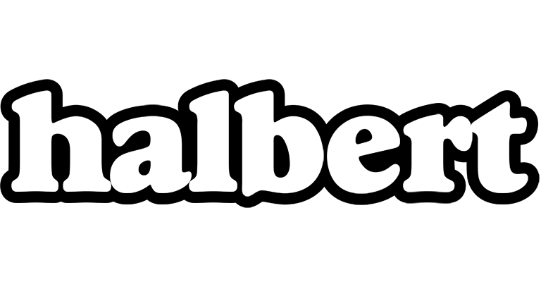Halbert panda logo