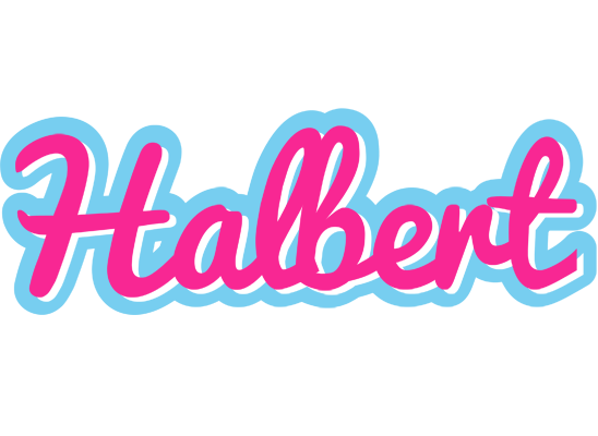 Halbert popstar logo
