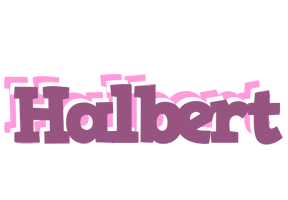 Halbert relaxing logo