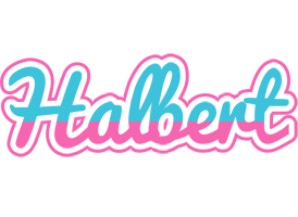 Halbert woman logo