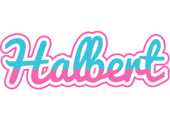 Halbert woman logo