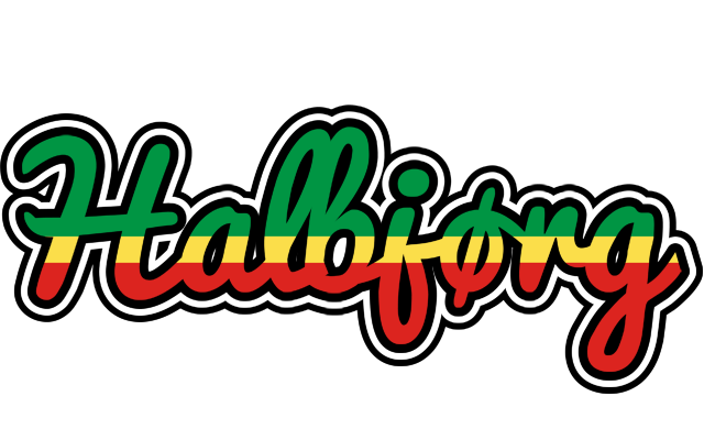 Halbjørg african logo