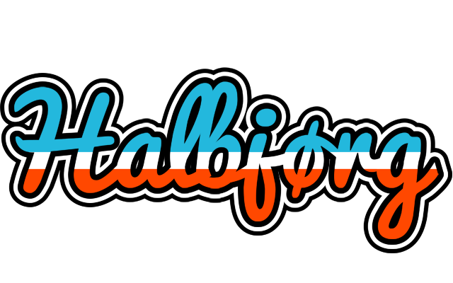 Halbjørg america logo
