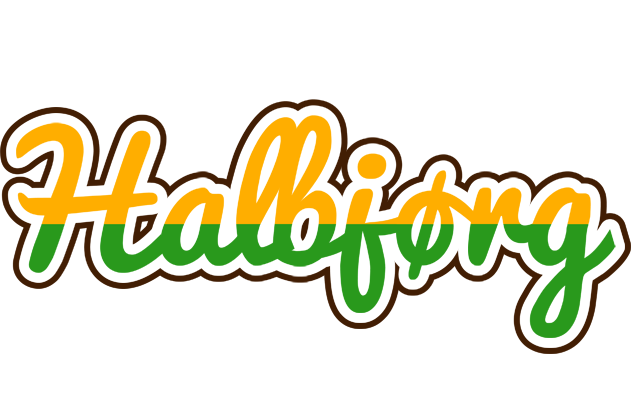 Halbjørg banana logo