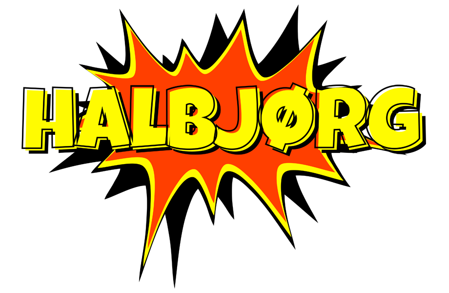 Halbjørg bazinga logo