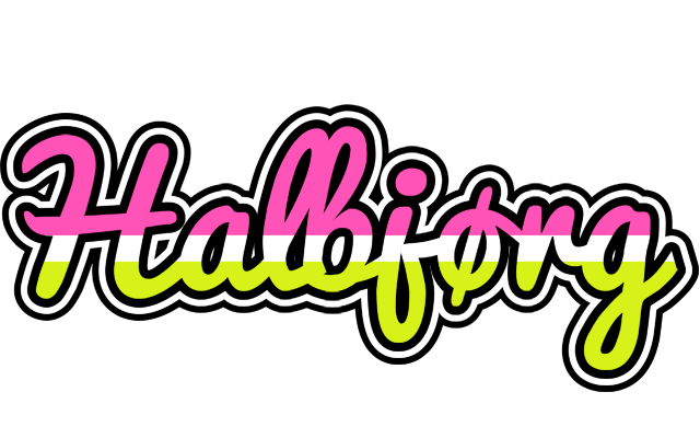 Halbjørg candies logo